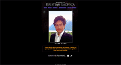 Desktop Screenshot of kristian.lachica.no